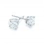  Platinum Platinum Diamond Stud Earrings - Front View -  102567 - Thumbnail