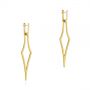 14k Yellow Gold 14k Yellow Gold Elegant Kite Earrings - Front View -  105809 - Thumbnail