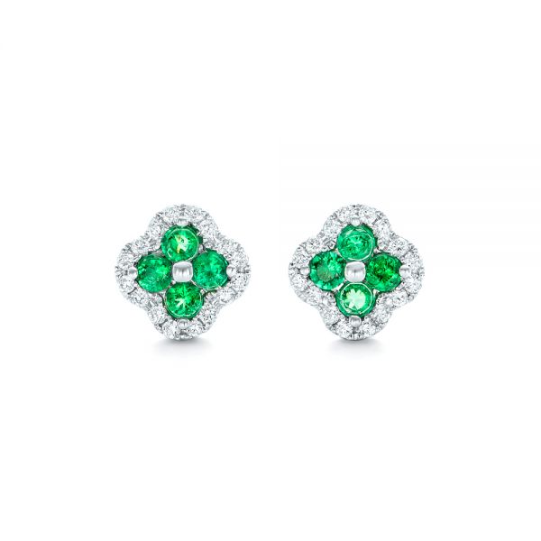 Emerald and Diamond Earrings - reference design