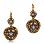 Victorian Diamond Earrings - Three-Quarter View -  100738 - Thumbnail