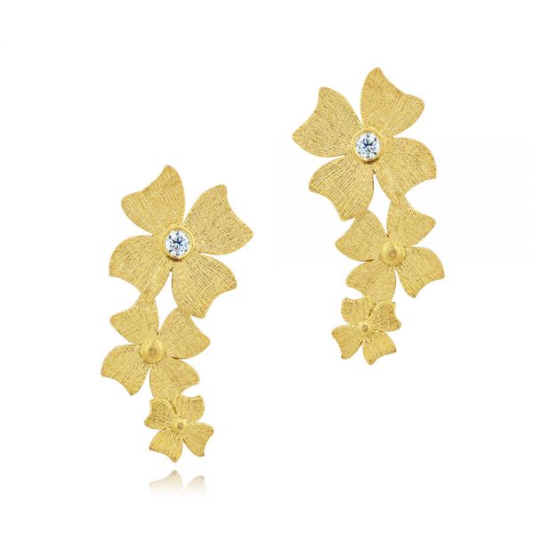 Flower Climber Earrings - Image