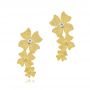 Flower Climber Earrings - Three-Quarter View -  107241 - Thumbnail