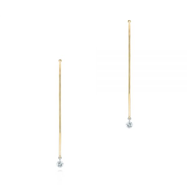 Large Hoop Round Diamond Earrings - reference design