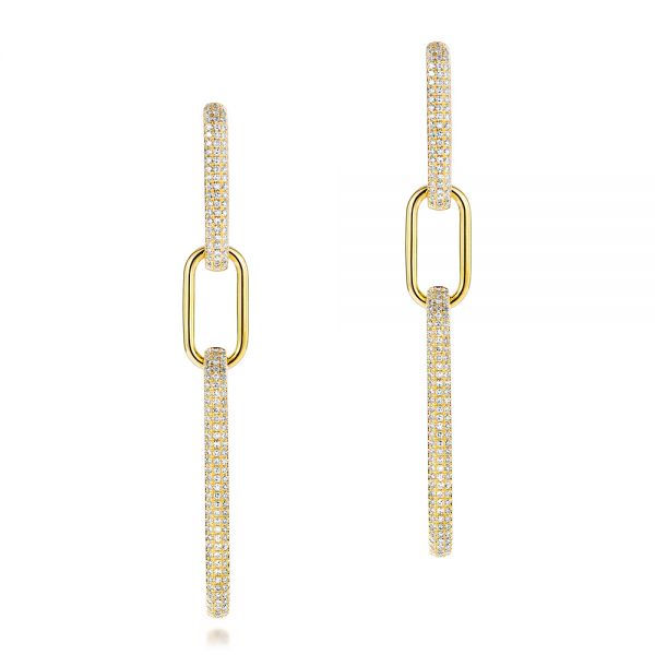 Versatile Diamond Link Earrings - reference design