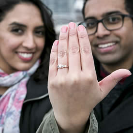 Happy Engaged Couple 14