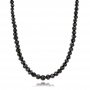  Platinum Platinum Black Diamond Necklace - Flat View -  100849 - Thumbnail