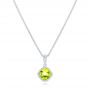 Peridot Stud Earrings