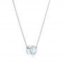  Platinum Platinum Custom Diamond Pendant - Flat View -  102524 - Thumbnail