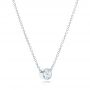  Platinum Platinum Custom Diamond Pendant - Flat View -  102599 - Thumbnail