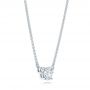  Platinum Platinum Custom Diamond Pendant - Flat View -  103019 - Thumbnail