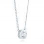  Platinum Platinum Custom Diamond Pendant - Flat View -  103205 - Thumbnail