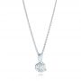  Platinum Platinum Custom Diamond Pendant - Flat View -  103232 - Thumbnail