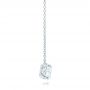  Platinum Custom Diamond Pendant - Side View -  102838 - Thumbnail