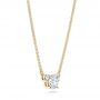 14k Yellow Gold 14k Yellow Gold Custom Diamond Pendant - Flat View -  103019 - Thumbnail