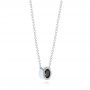  Platinum Platinum Custom Black And White Diamond Pendant - Flat View -  103452 - Thumbnail