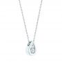  Platinum Platinum Custom Diamond Pendant - Flat View -  103981 - Thumbnail