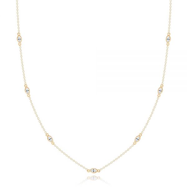 Diamond Bezel Necklace - reference design