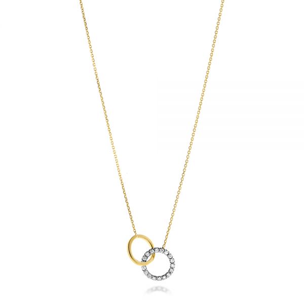 Double Circle Karma Necklace