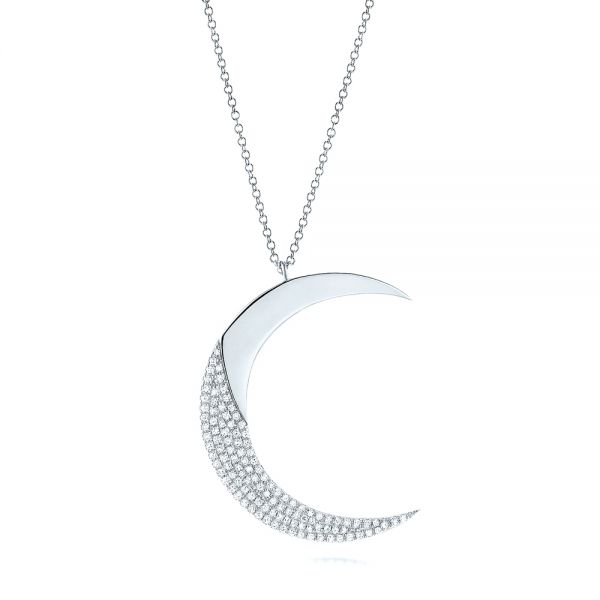 Moon Necklace with 