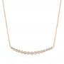 Diamond Necklace - Three-Quarter View -  106514 - Thumbnail