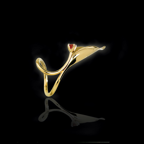 Organic Pendant - Flat View -  56 - Thumbnail