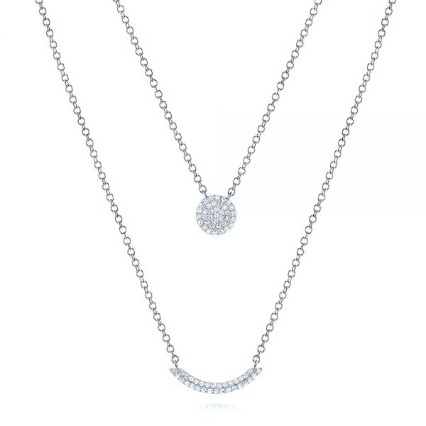 Layered Diamond Necklace - Image