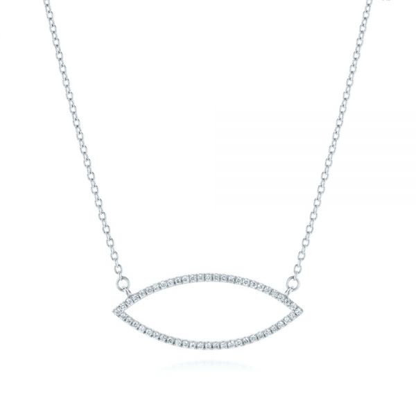 Marquise Shape Necklace - Image