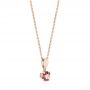 18k Rose Gold 18k Rose Gold Rhodolite Pendant - Front View -  103711 - Thumbnail