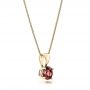 14k Yellow Gold 14k Yellow Gold Rhodolite Pendant - Flat View -  100966 - Thumbnail