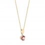 14k Yellow Gold 14k Yellow Gold Rhodolite Pendant - Front View -  103711 - Thumbnail