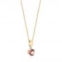 14k Yellow Gold 14k Yellow Gold Rhodolite Pendant - Front View -  103711 - Thumbnail