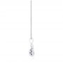  Platinum Platinum Amethyst And Diamond Pendant - Side View -  103733 - Thumbnail