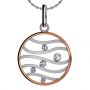 Diamond Pendant - Flat View -  958 - Thumbnail