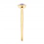 14k Yellow Gold 14k Yellow Gold Amethyst Fashion Ring - Side View -  106631 - Thumbnail