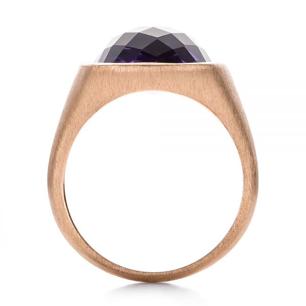 Amethyst Ring - Front View -  101173