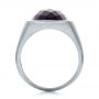 18k White Gold 18k White Gold Amethyst Ring - Front View -  101173 - Thumbnail