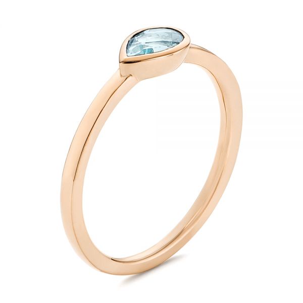 Aquamarine Fashion Ring - Image