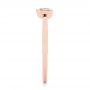 14k Rose Gold 14k Rose Gold Aquamarine Fashion Ring - Side View -  105401 - Thumbnail