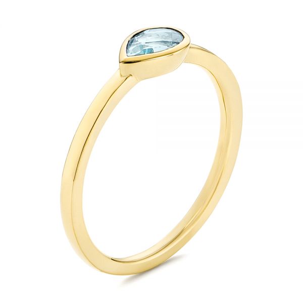 Aquamarine Fashion Ring - Image