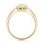 14k Yellow Gold 14k Yellow Gold Bezel Set Peridot Ring - Front View -  102636 - Thumbnail