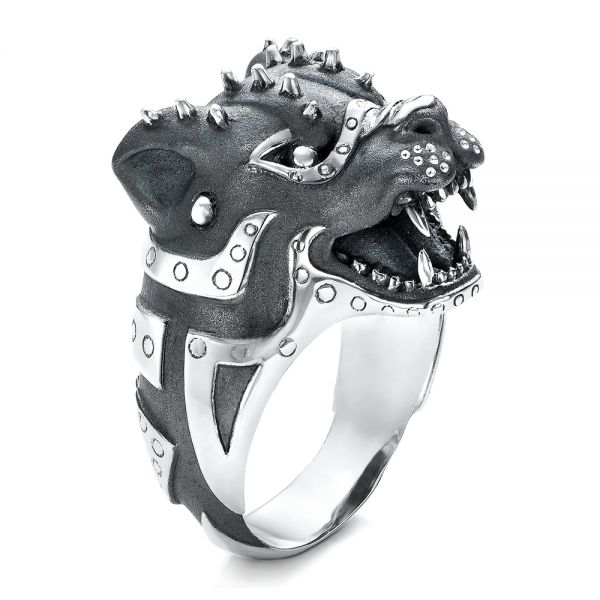 Bulldog Ring - Capitan Collection - Three-Quarter View -  101964