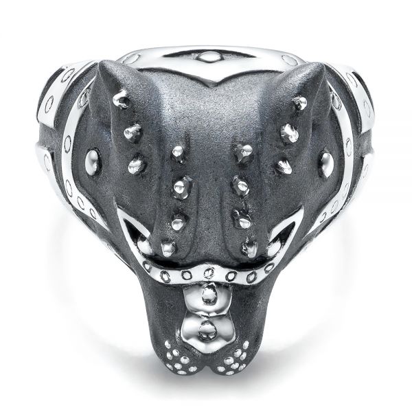 Bulldog Ring - Capitan Collection - Flat View - 101964