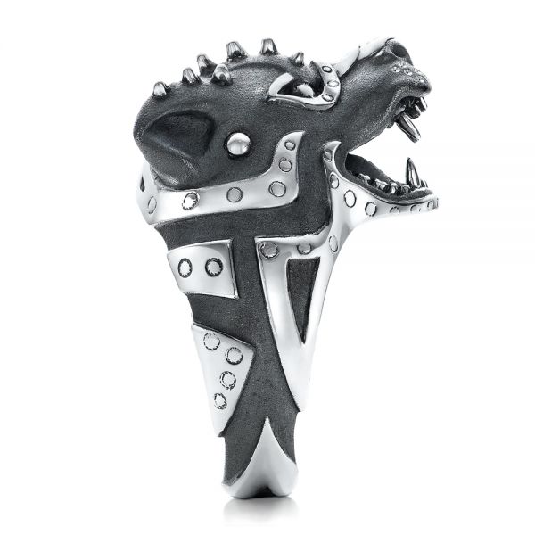 Bulldog Ring - Capitan Collection - Side View - 101964