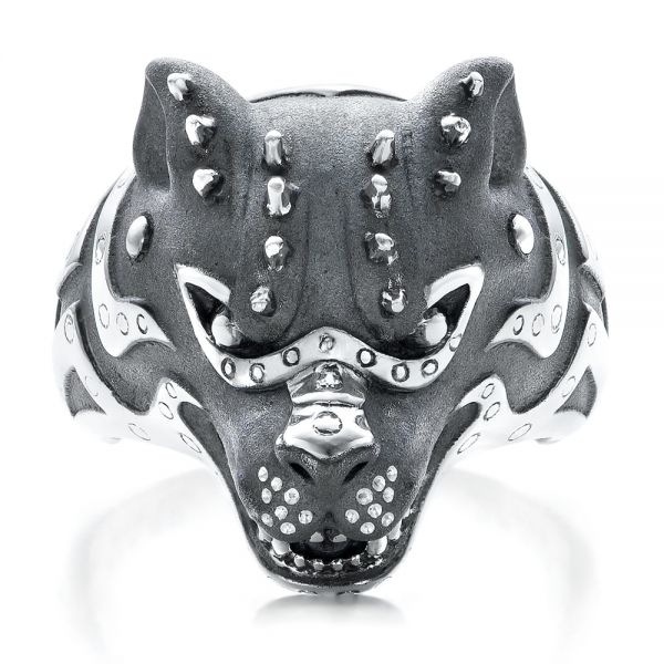 Bulldog Ring - Capitan Collection - Top View - 101964