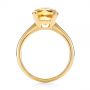 18k Yellow Gold 18k Yellow Gold Citrine Solitaire Fashion Ring - Front View -  104590 - Thumbnail