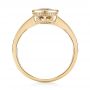 14k Yellow Gold 14k Yellow Gold Citrine Vintage-inspired Solitaire Ring - Front View -  104594 - Thumbnail