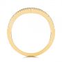 18k Yellow Gold 18k Yellow Gold Contemporary Openwork Diamond Fashion Ring - Front View -  105495 - Thumbnail