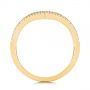 18k Yellow Gold 18k Yellow Gold Contemporary Openwork Diamond Fashion Ring - Front View -  105495 - Thumbnail