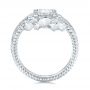 Custom Castle Diamond Fashion Ring - Front View -  103196 - Thumbnail