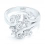  Platinum Platinum Custom Diamond Fashion Ring - Flat View -  102975 - Thumbnail